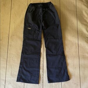 Cherokee workwear elastic waist with tie strings scrub pants